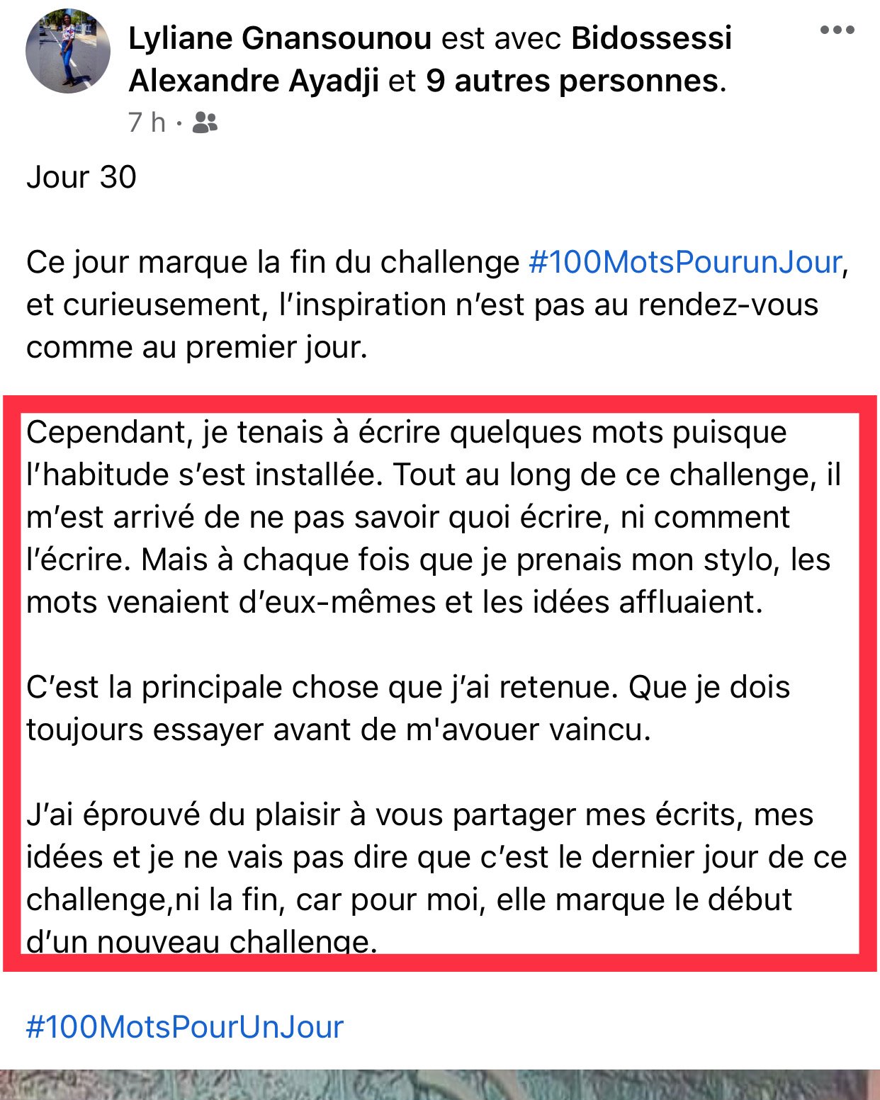 Témoignage 2