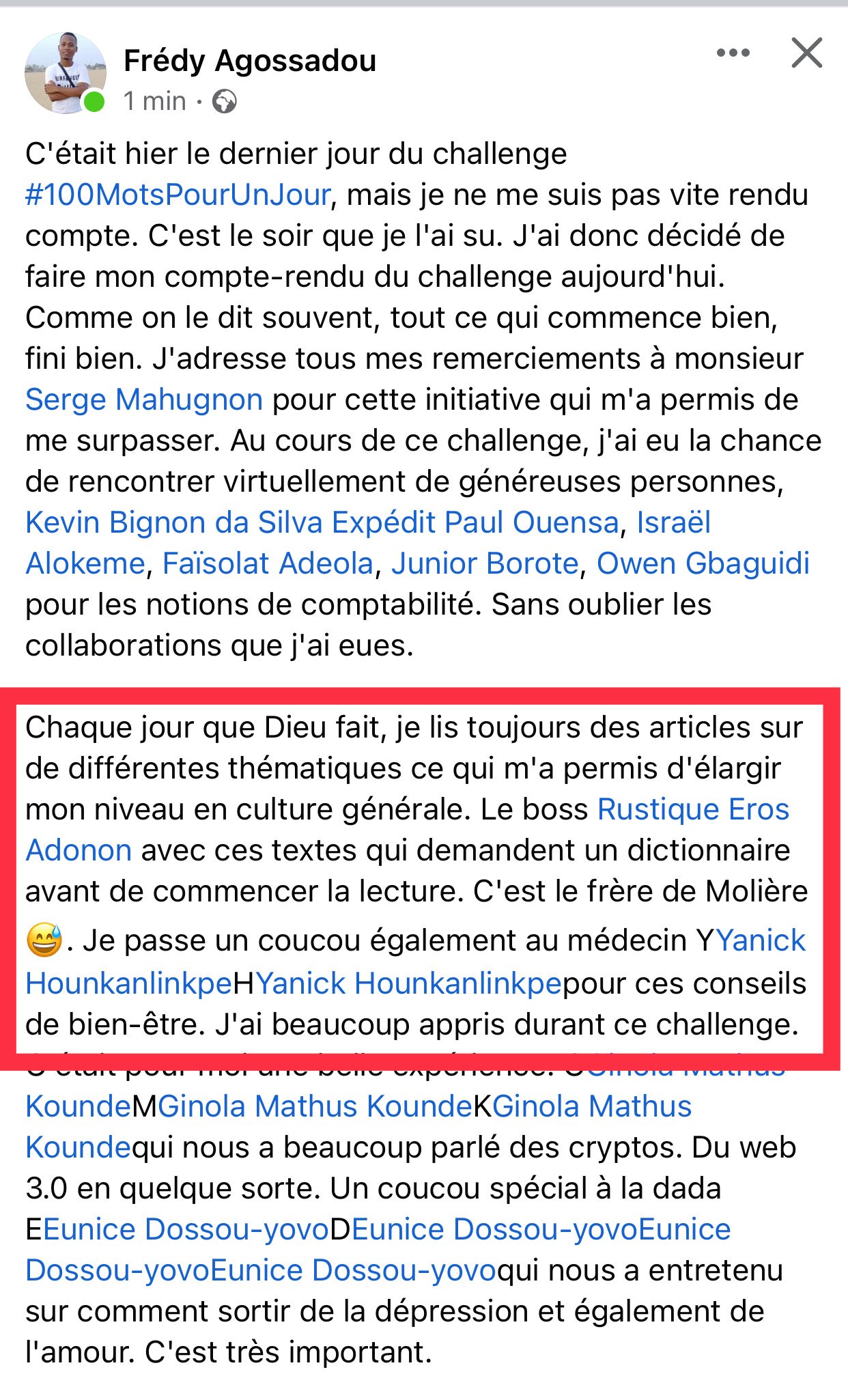 Témoignage 3
