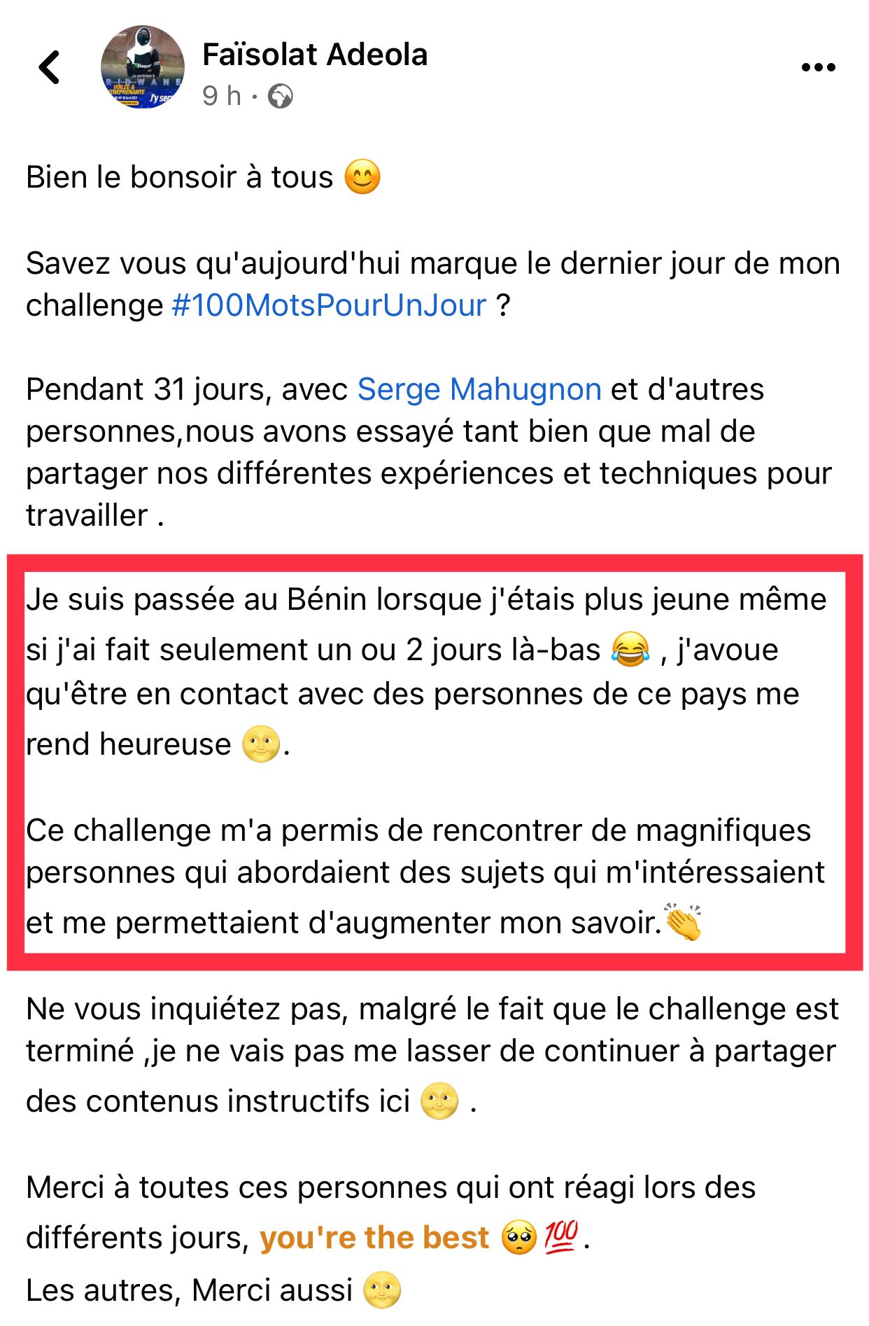 Témoignage 11