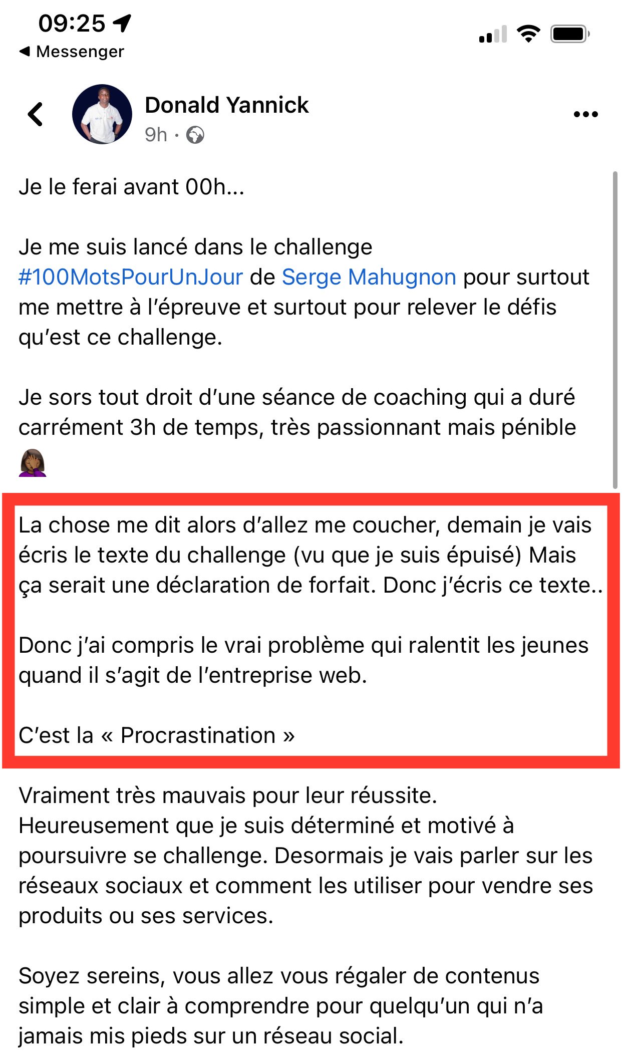 Témoignage 15